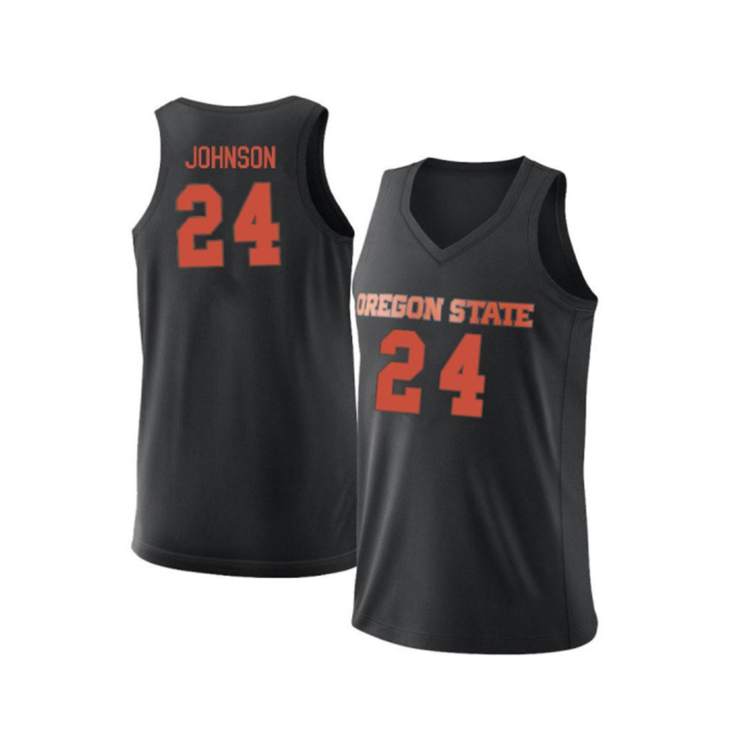 Isaiah Johnson Oregon State Beavers 24 Jersey