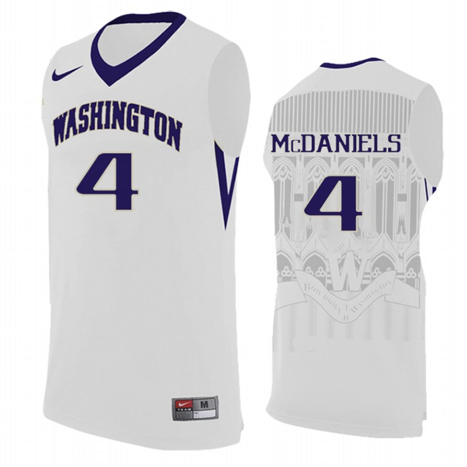 Jaden McDaniels Washington Huskies 4 Jersey