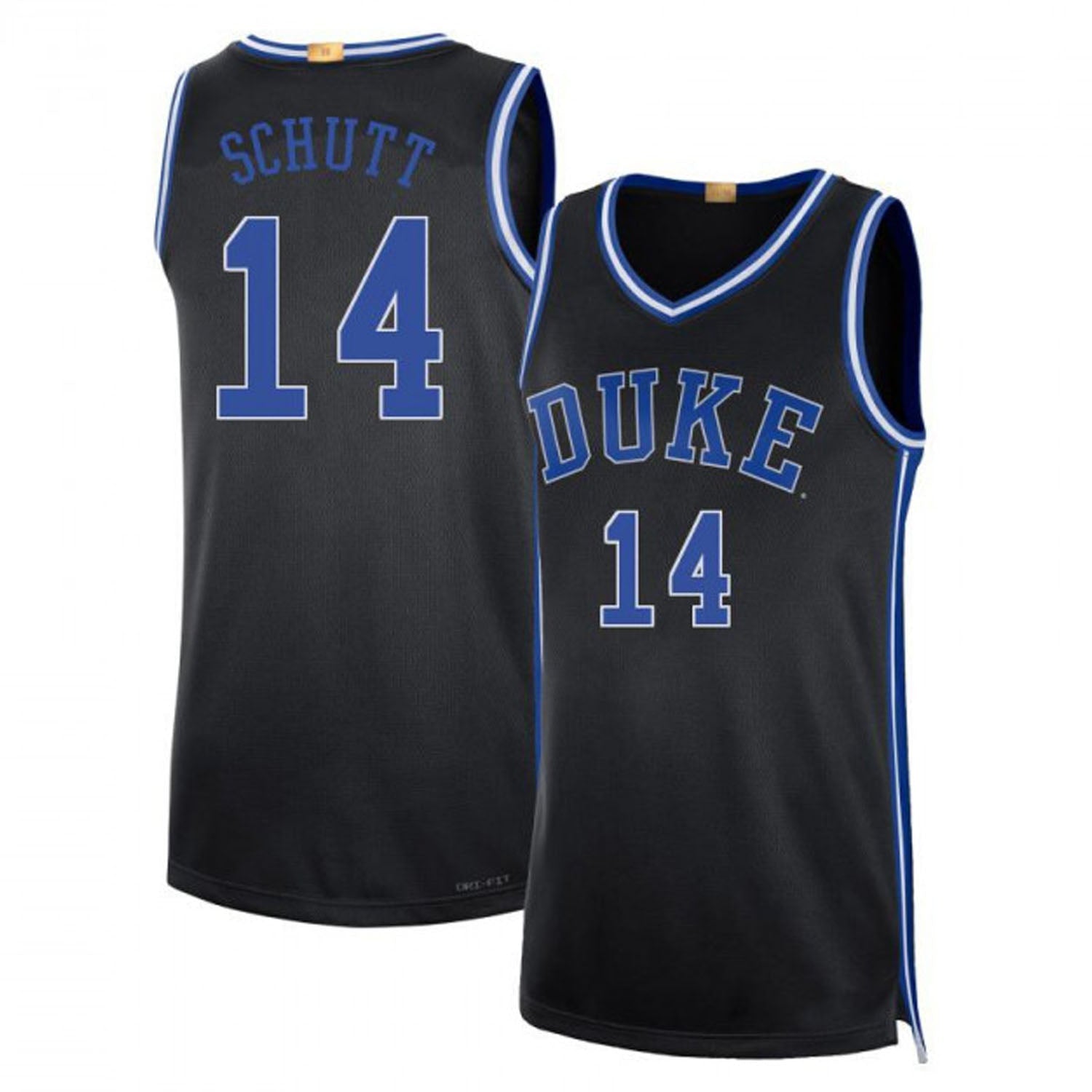 Jaden Schutt Duke Blue Devils 14 Jersey