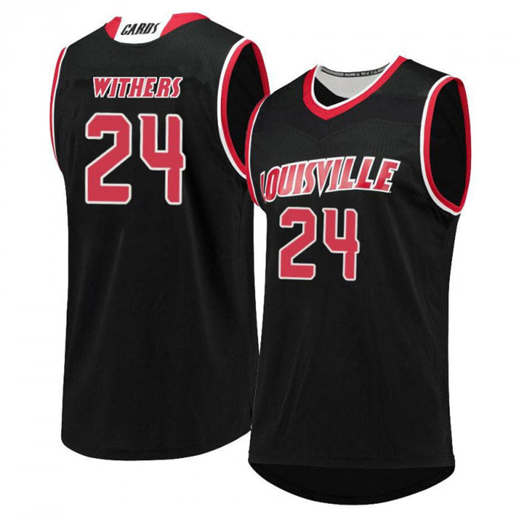 Jae'Lyn Withers Louisville Cardinals 24 Jersey
