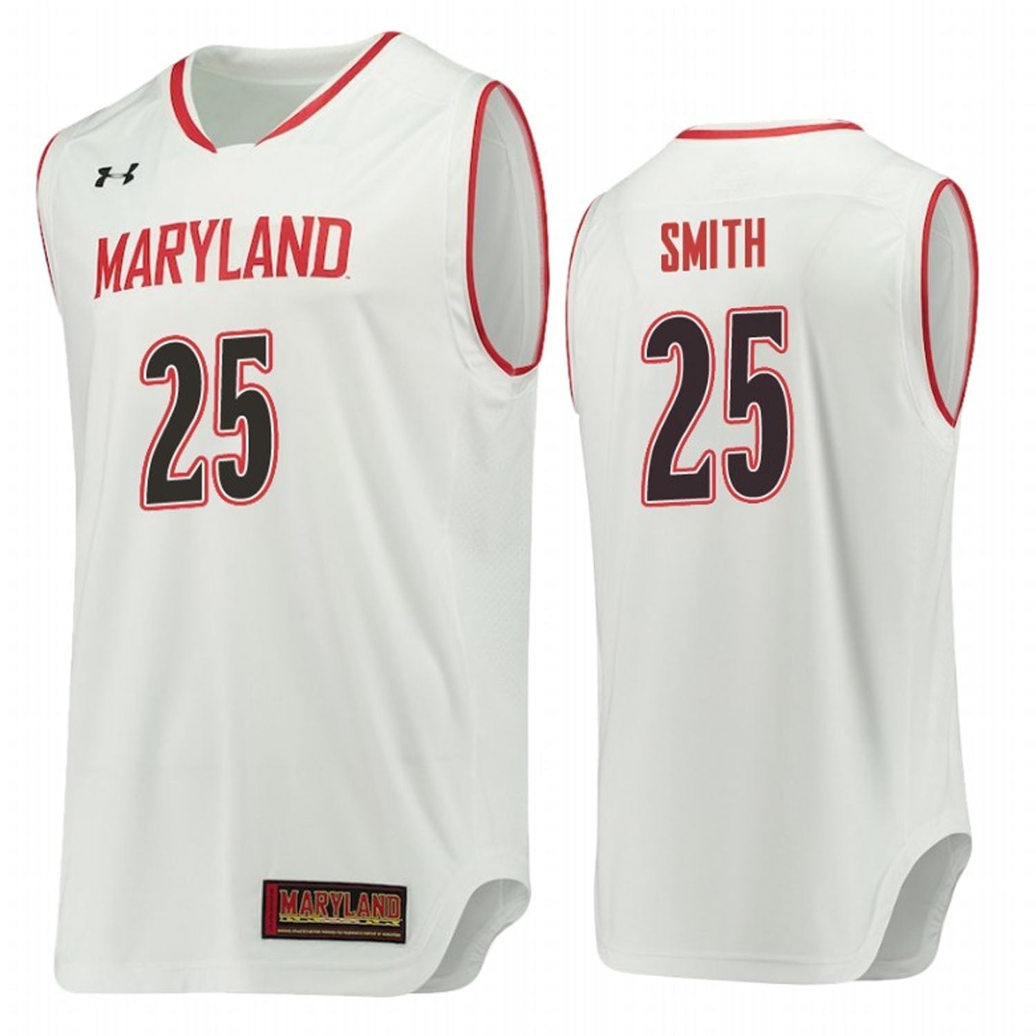 Jalen Smith Maryland Terrapins 25 Jersey