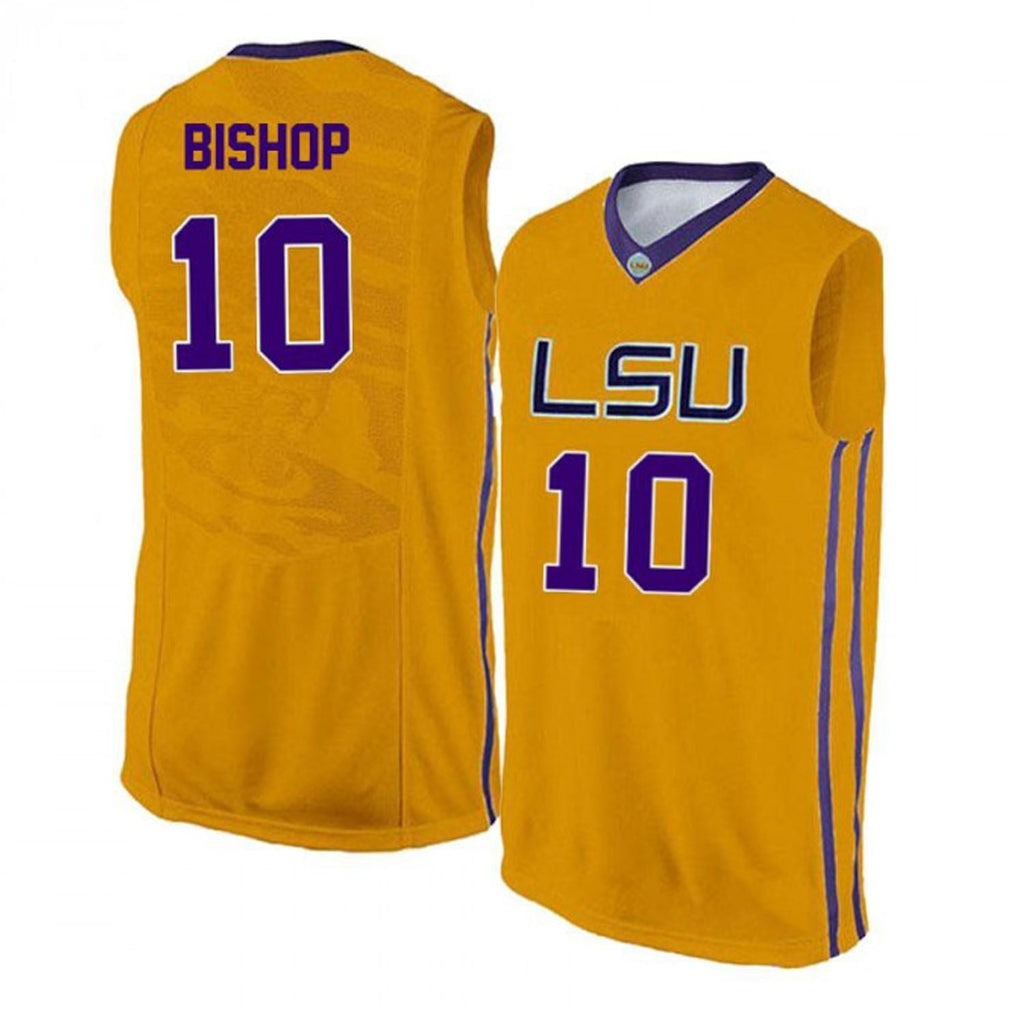 James Bishop LSU Tigers 10 Jersey