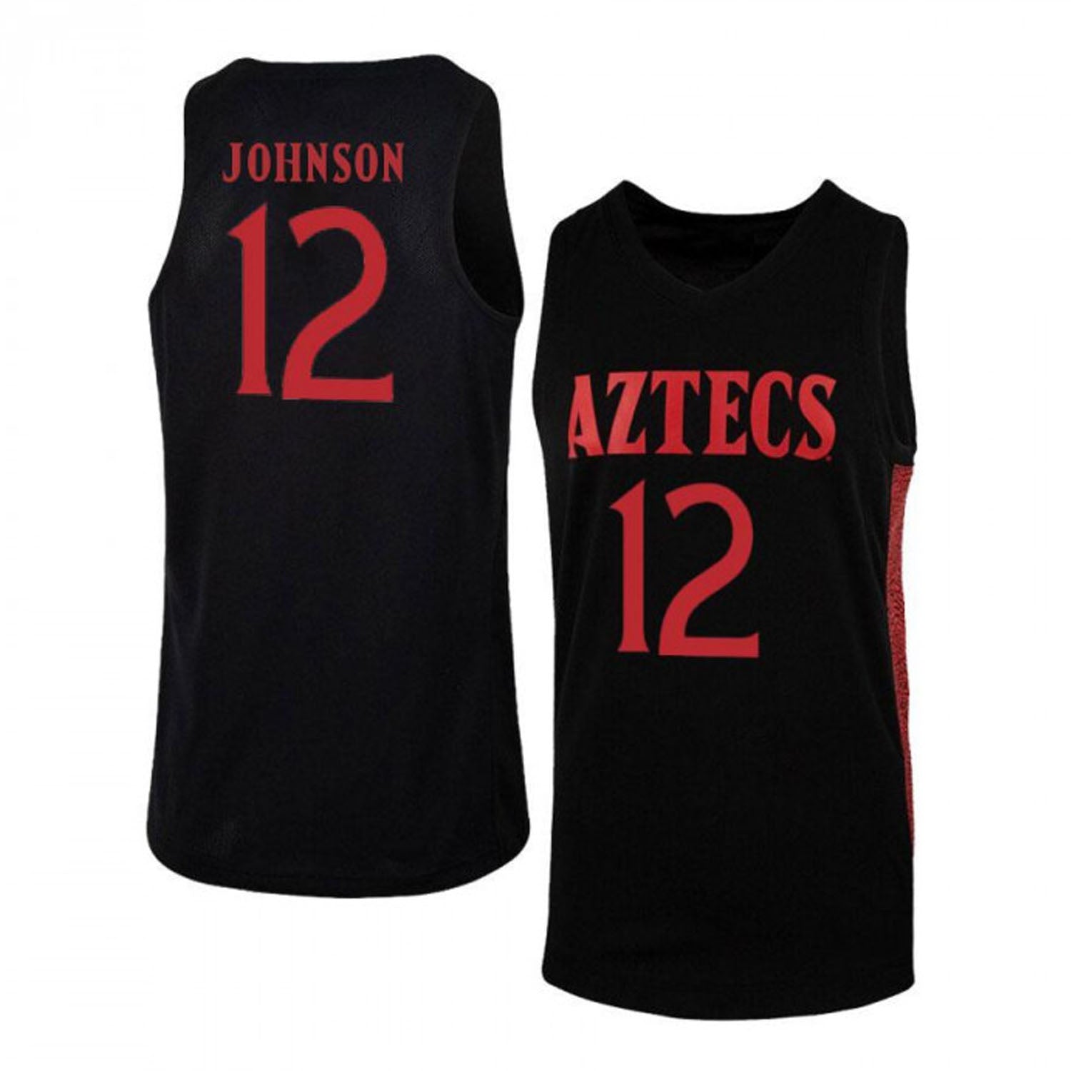 James Johnson San Diego State Aztecs 12 Jersey