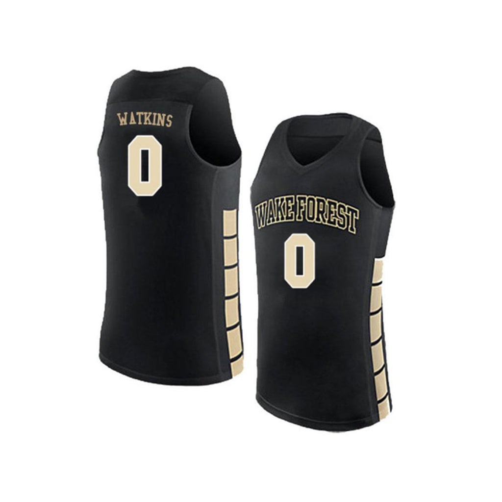 Jamir Watkins Wake Forest Demon Deacons 0 Jersey