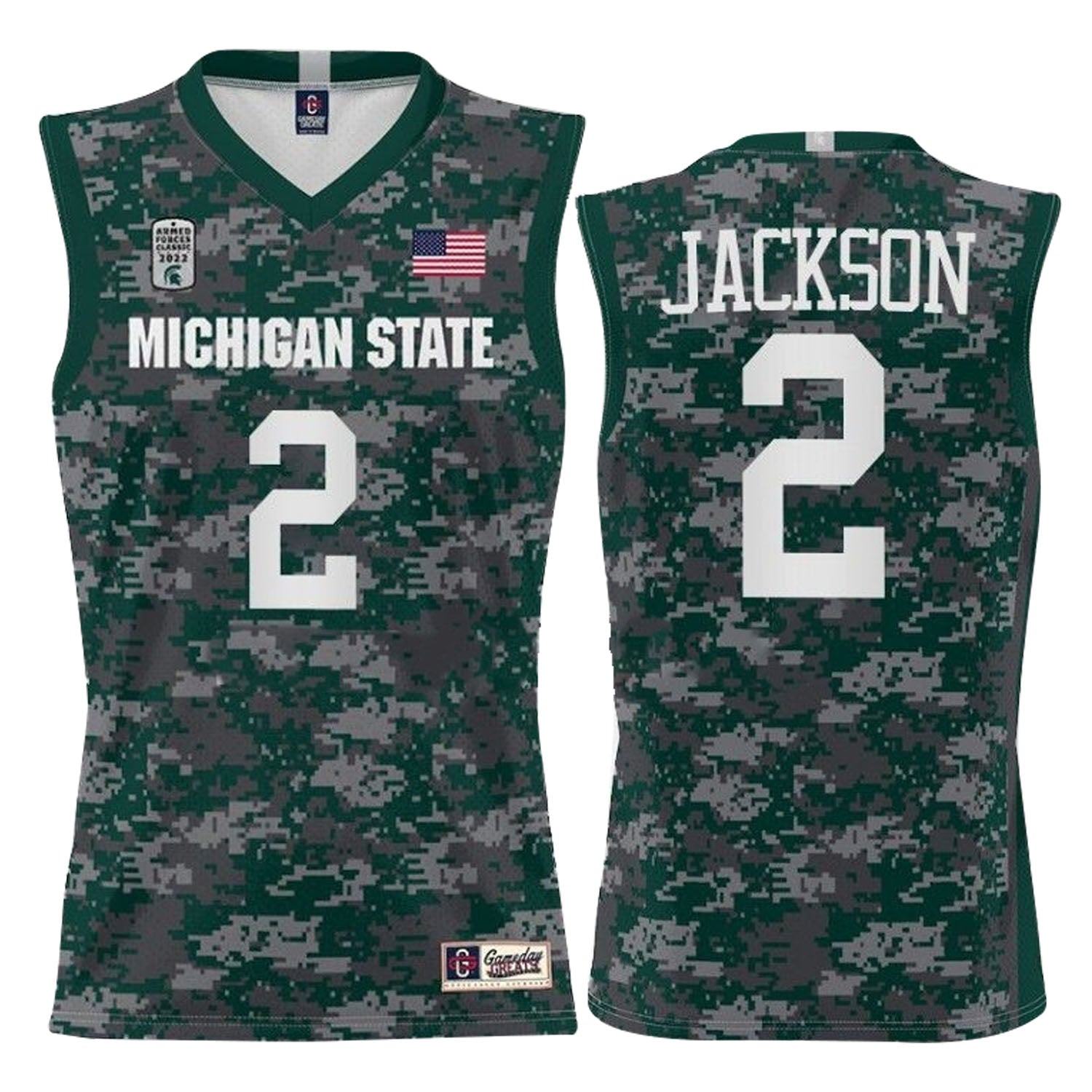 Jaren Jackson Jr. Michigan State Spartans 2 Jersey