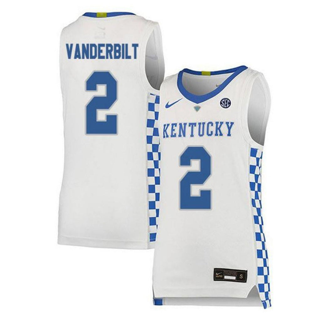 Jarred Vanderbilt Kentucky Wildcats 2 Jersey
