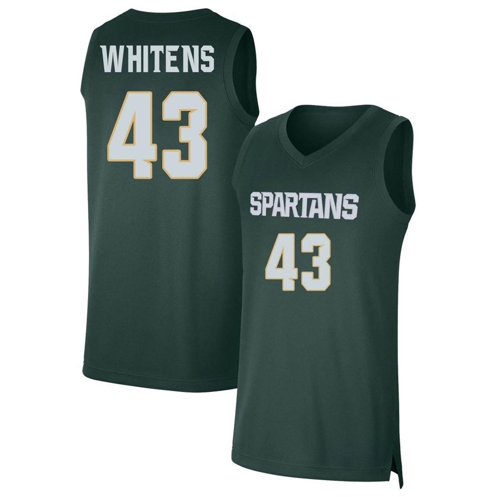 Jason Whitens Michigan State Spartans 43 Jersey