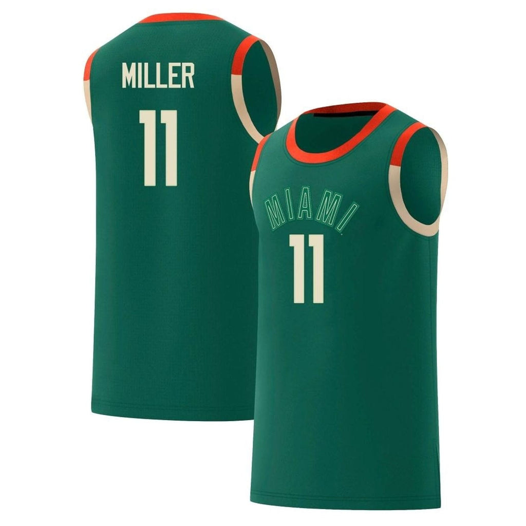 Jordan Miller Miami Hurricanes 11 Jersey