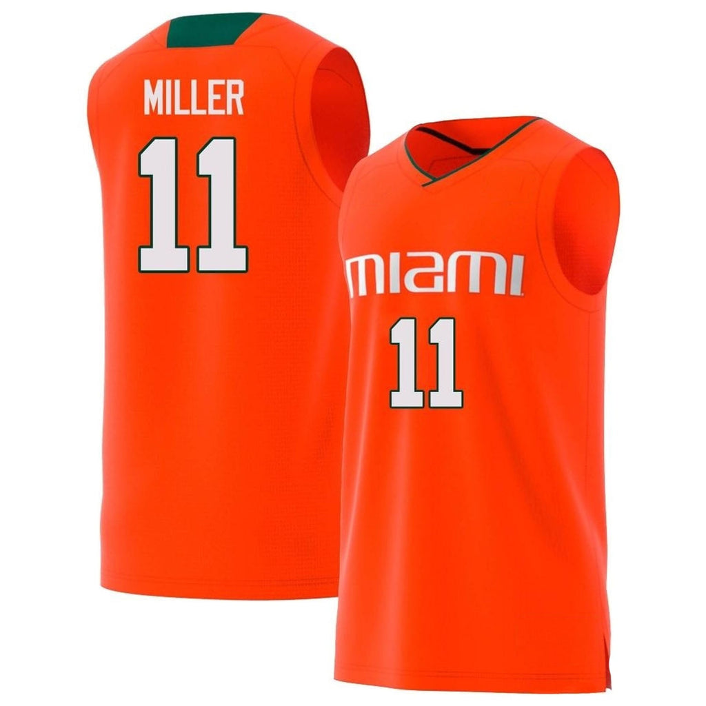 Jordan Miller Miami Hurricanes 11 Jersey
