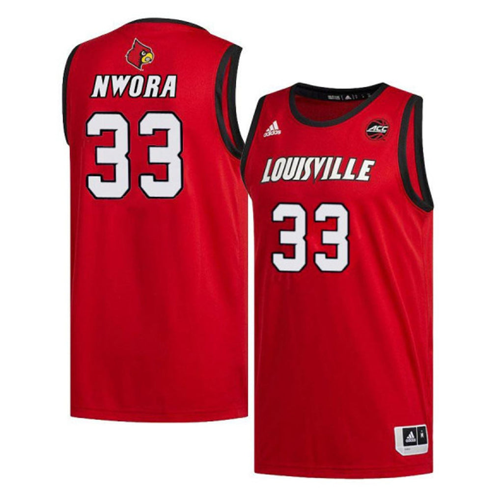 Jordan Nwora Louisville Cardinals 33 Jersey