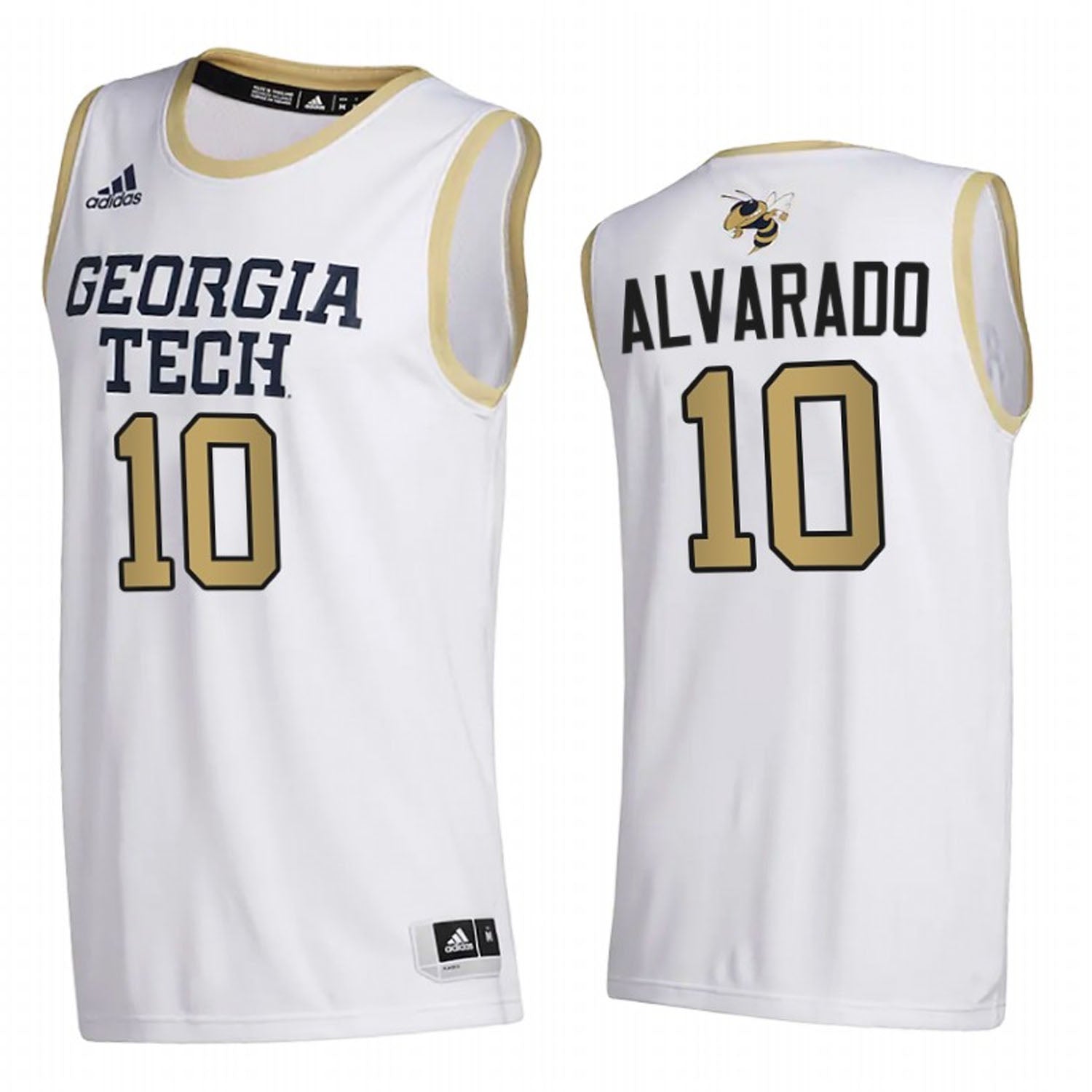 Jose Alvarado Georgia Tech Yellow Jackets 10 Jersey