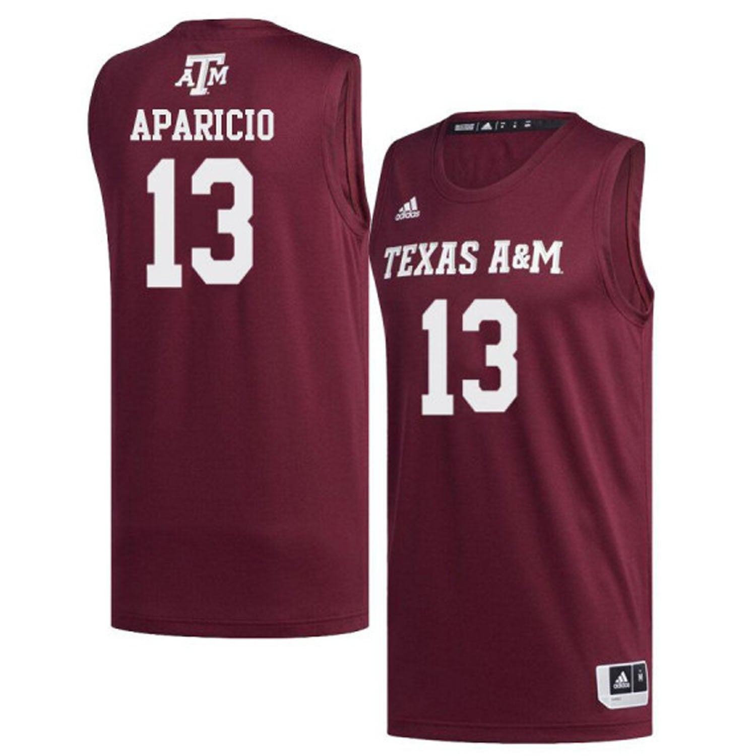 Juan Aparicio Texas A&M 13 Jersey