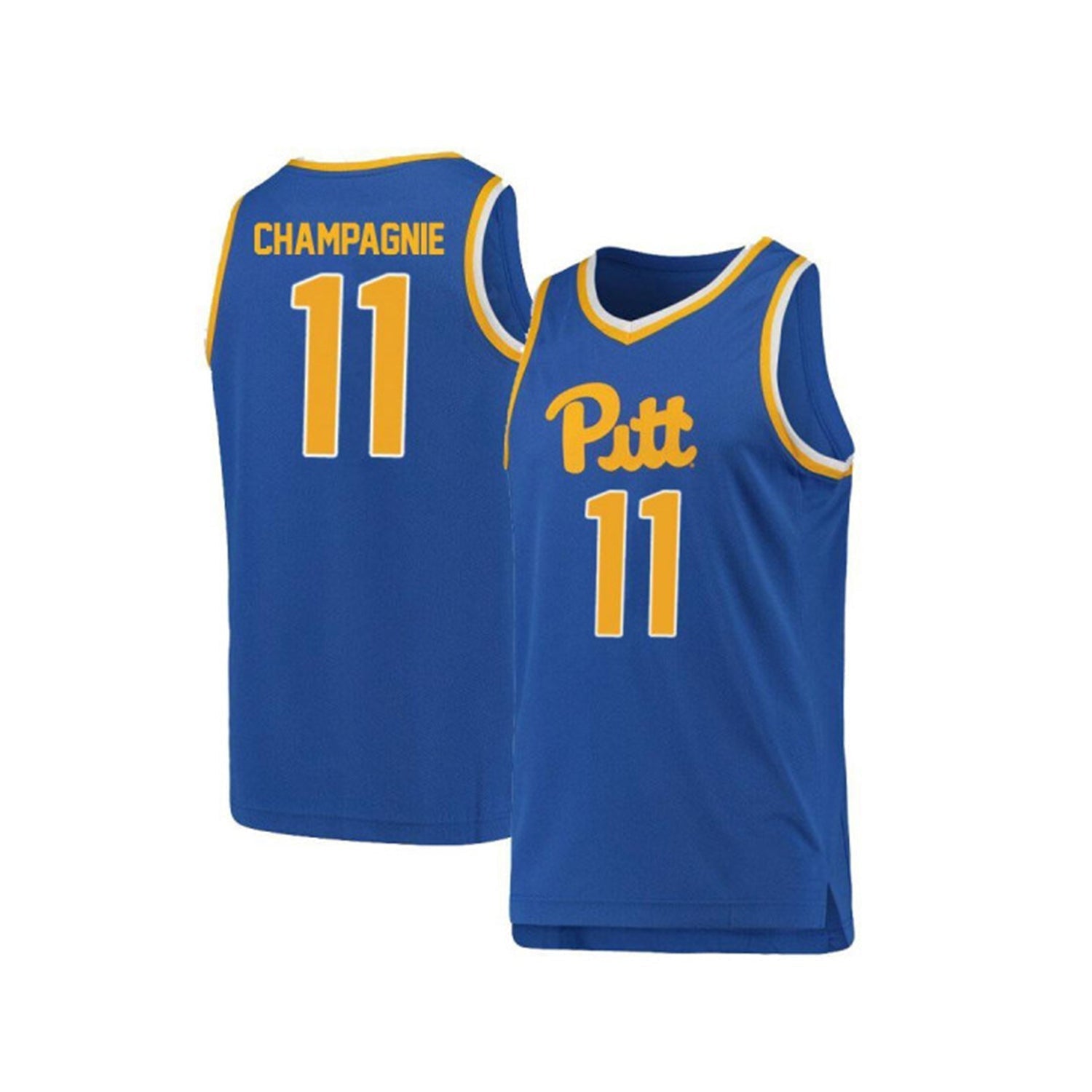 Justin Champagnie Pittsburgh Panthers 11 Jersey