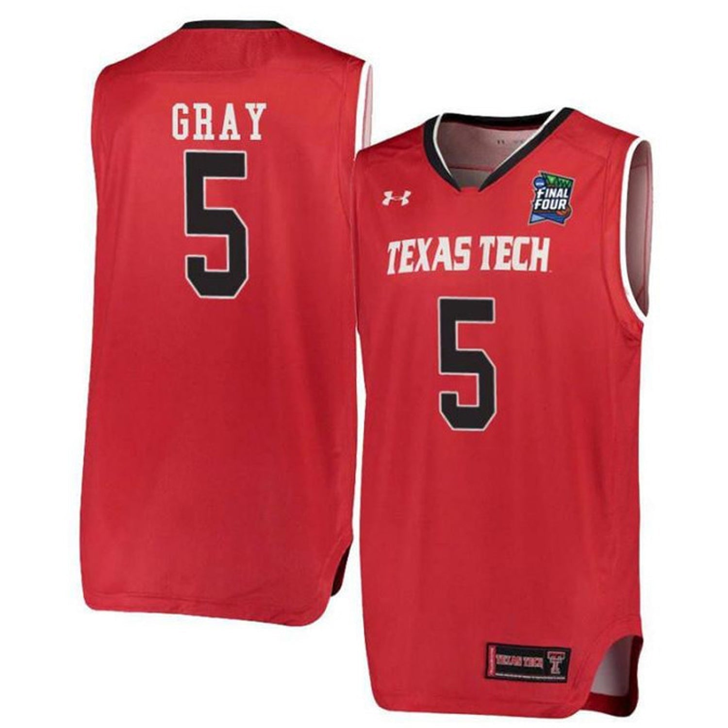 Justin Gray Texas Tech Red Raiders 5 Jersey