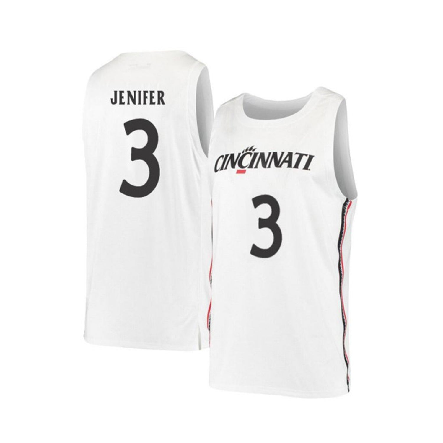 Justin Jenifer Cincinnati Bearcats 3 Jersey