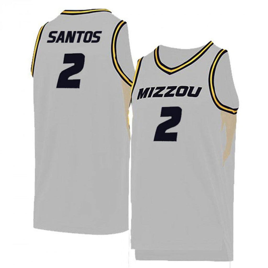 K.J. Santos Missouri Tigers 2 Jersey