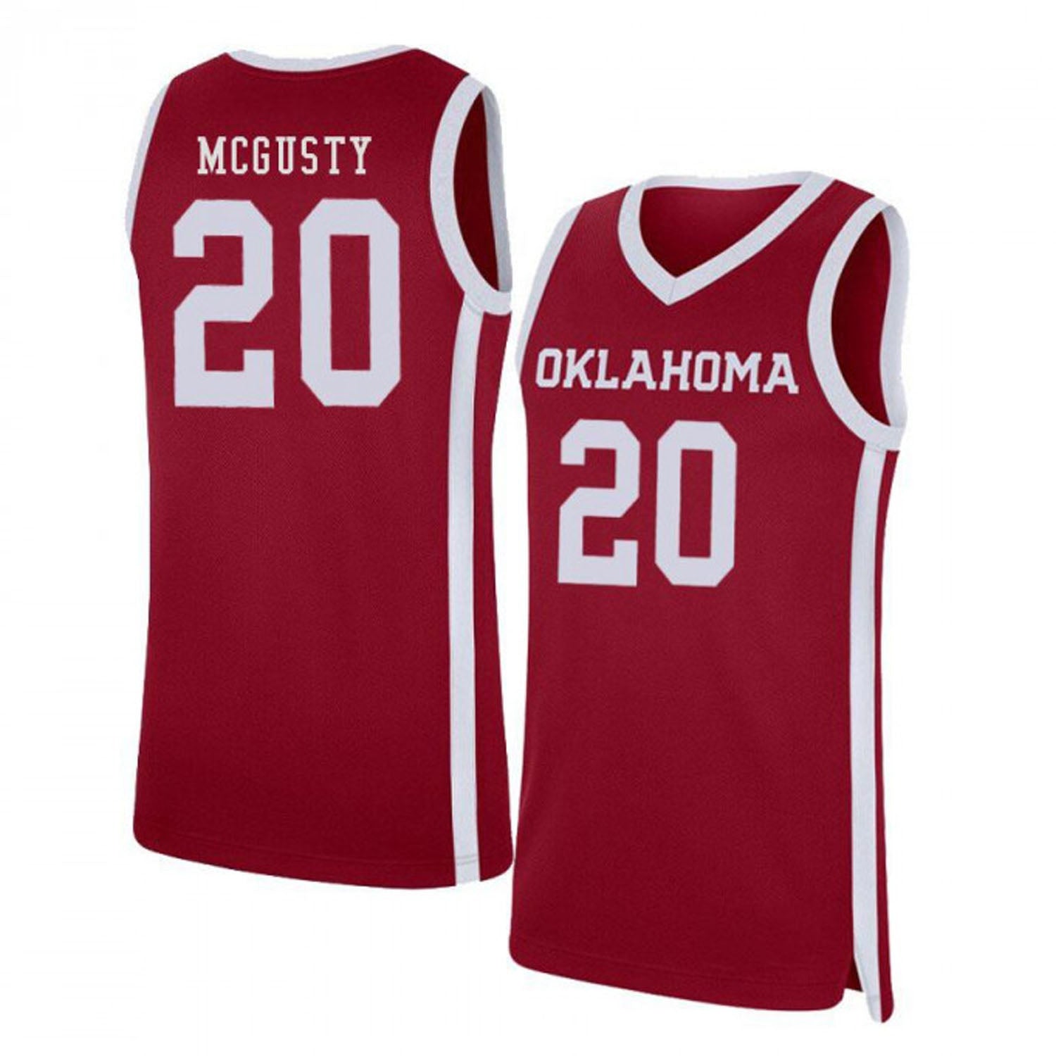 Kameron McGusty Oklahoma Sooners 20 Jersey