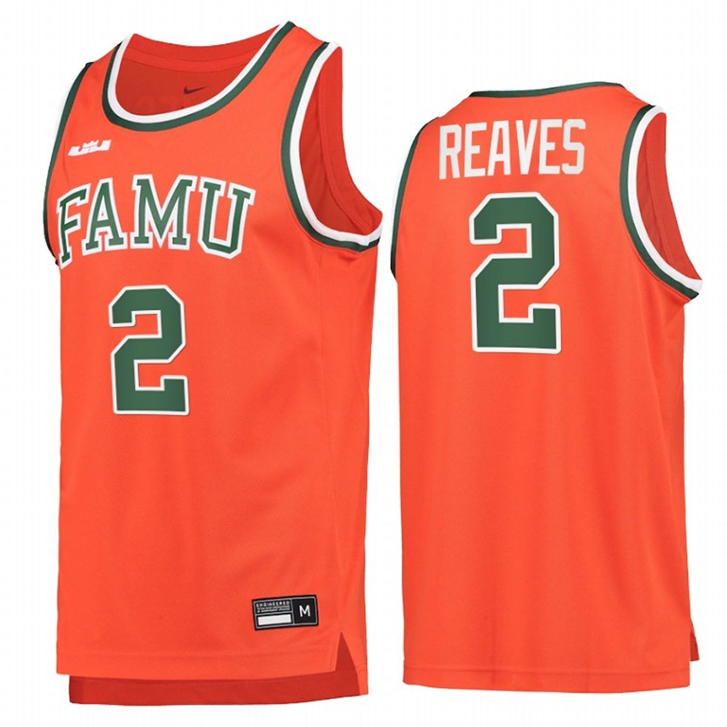 Kamron Reaves FAMU Rattlers 2 Jersey