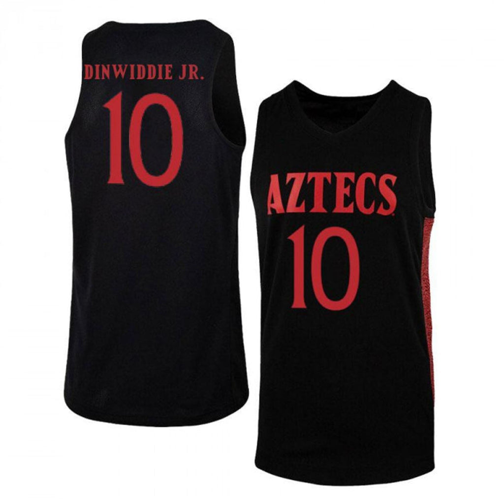Keith Dinwiddie Jr San Diego State Aztecs 10 Jersey