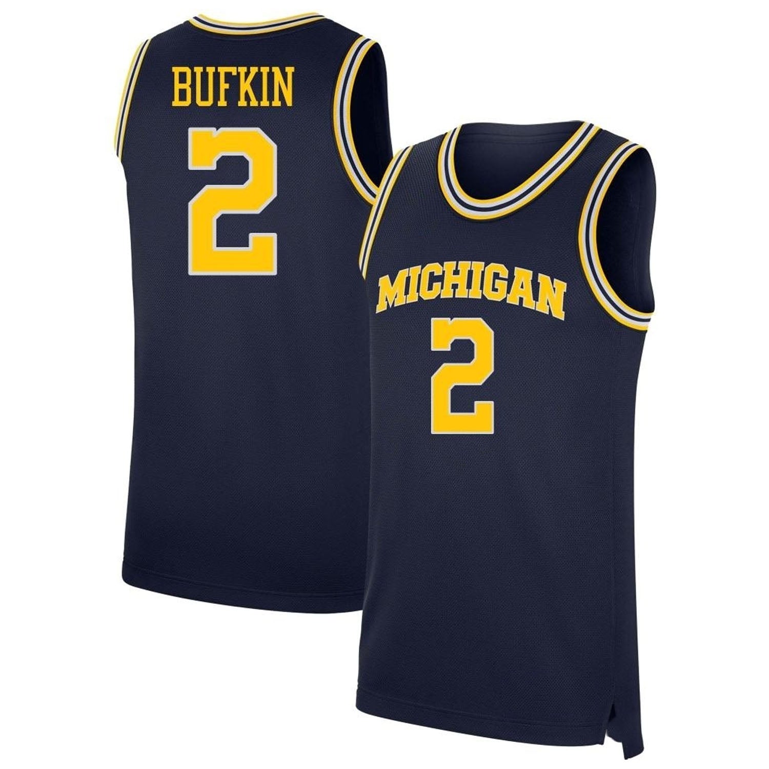 Kobe Bufkin Michigan Wolverines 2 Jersey
