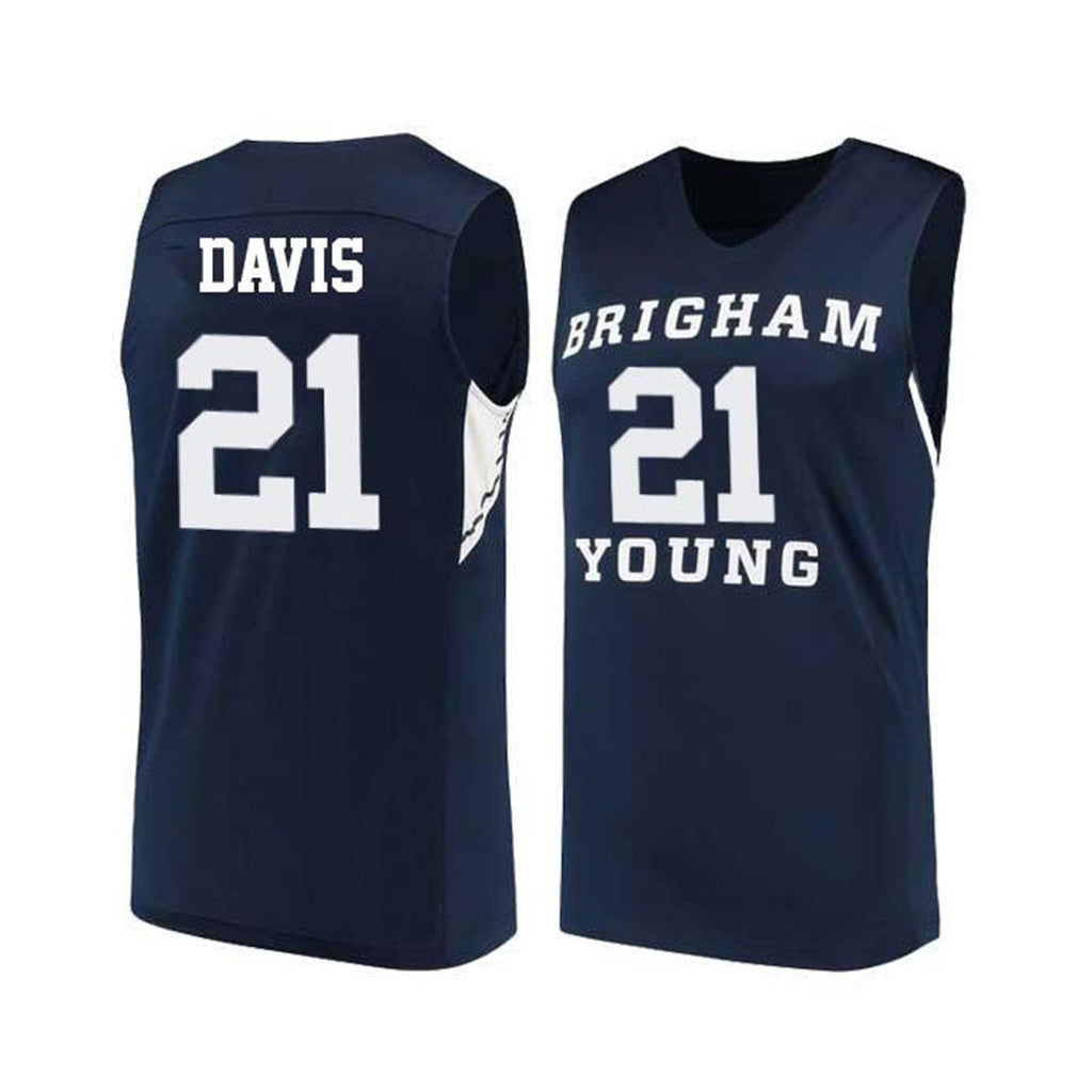 Kyle Davis BYU Cougars 21 Jersey