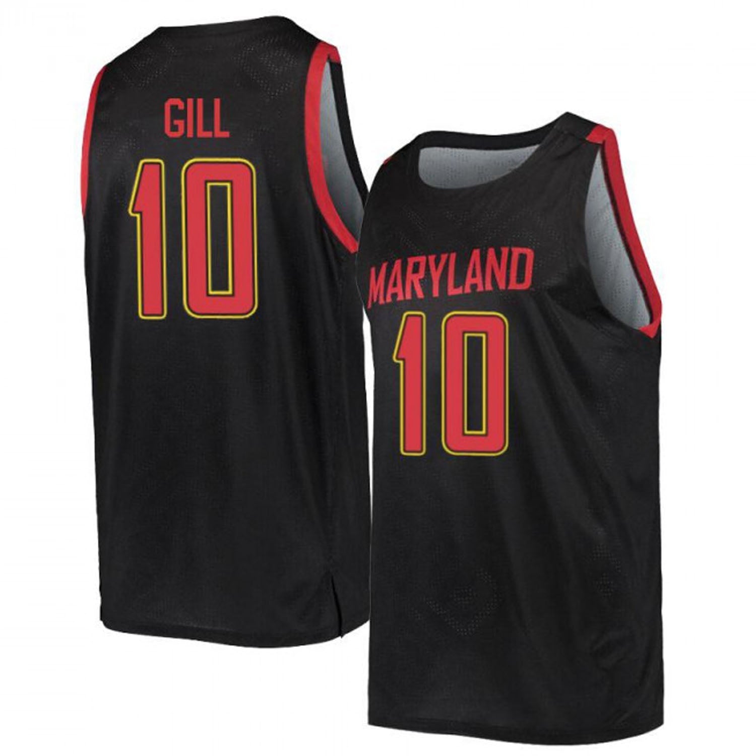 L.G. Gill Maryland Terrapins 10 Jersey