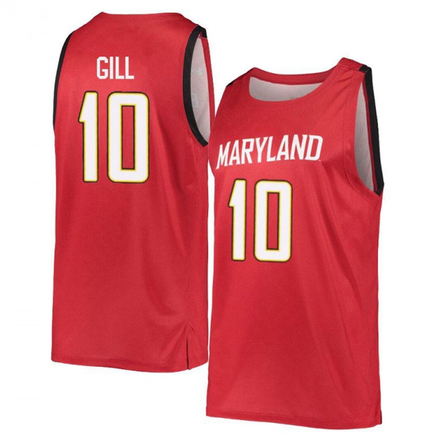 L.G. Gill Maryland Terrapins 10 Jersey