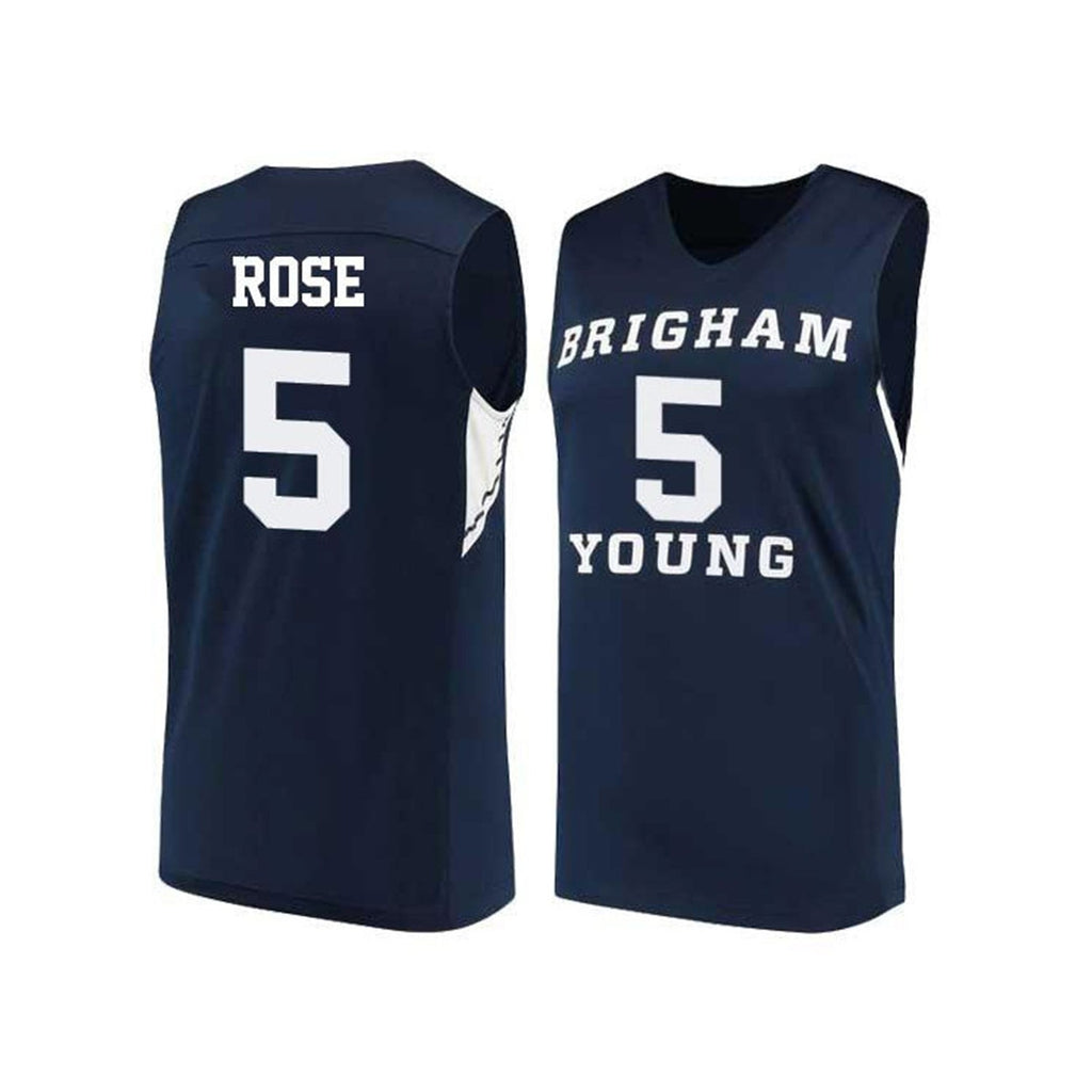 LJ Rose BYU Cougars 5 Jersey