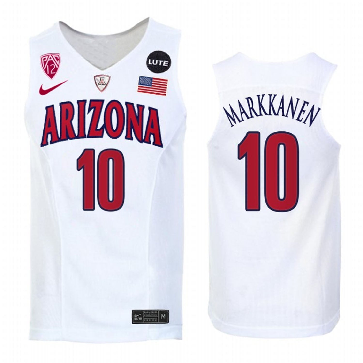 Lauri Markkanen Arizona Wildcats 10 Jersey