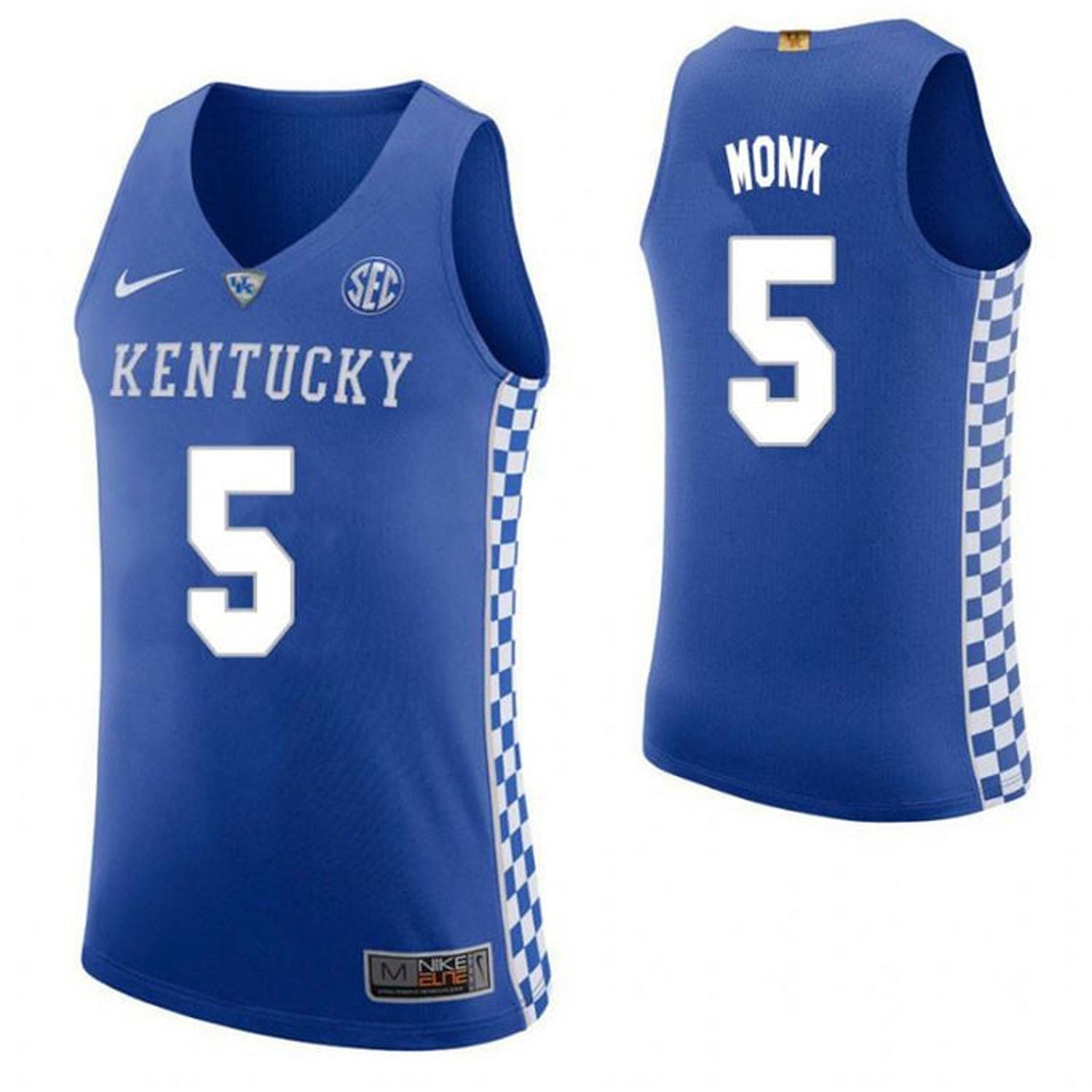 Malik Monk Kentucky Wildcats 5 Jersey