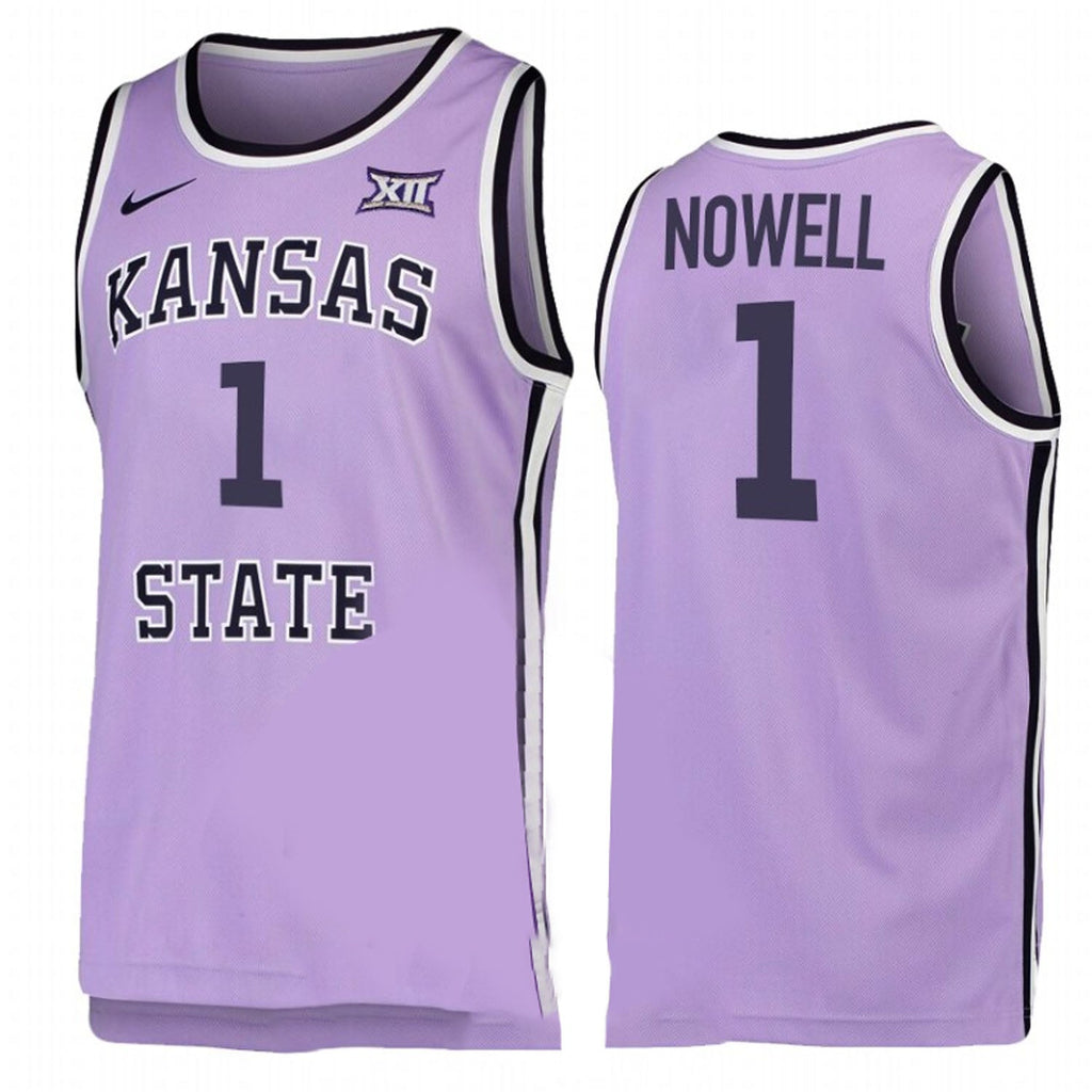 Markquis Nowell Kansas State Wildcats 1 Jersey