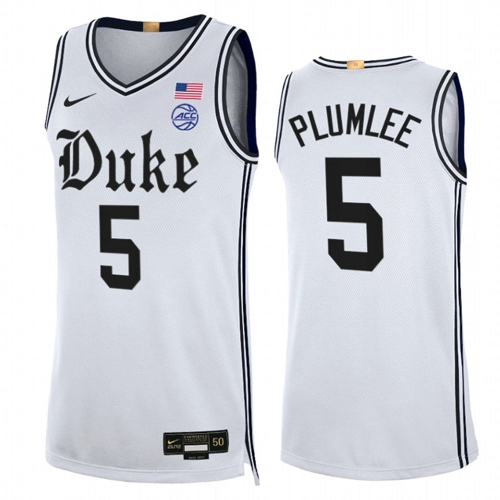 Mason Plumlee Duke Blue Devils 5 Jersey