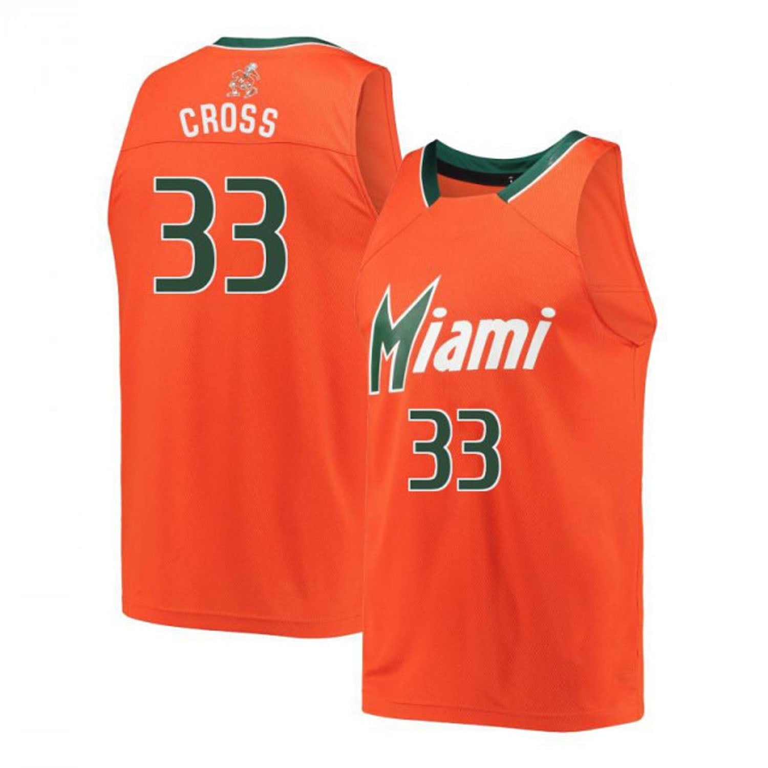Matt Cross Miami Hurricanes 33 Jersey