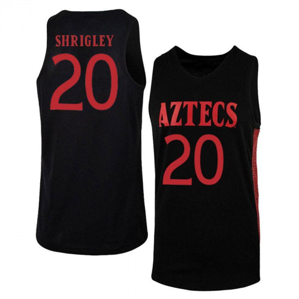 Matt Shrigley San Diego State Aztecs 20 Jersey