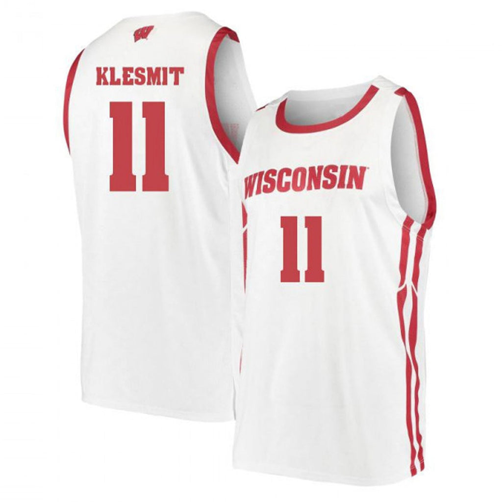 Max Klesmit Wisconsin Badgers 11 Jersey