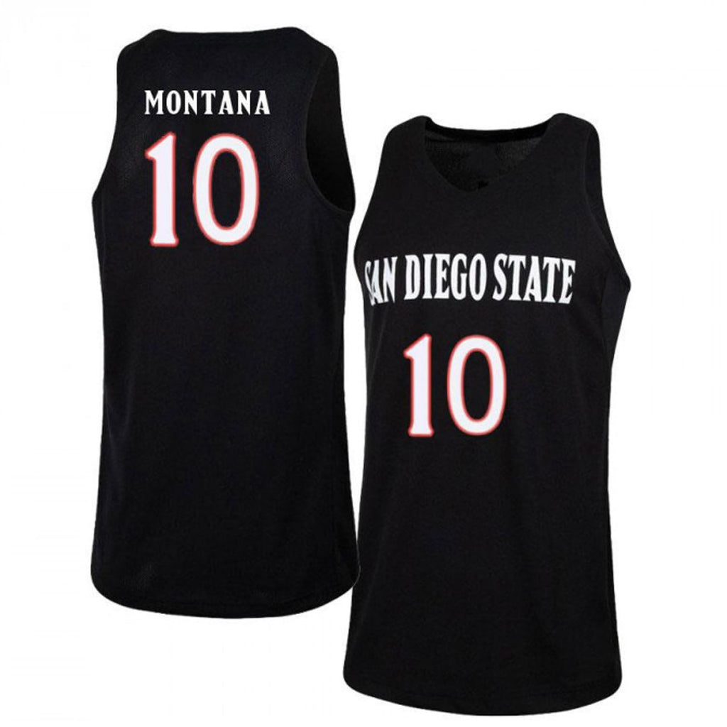 Max Montana San Diego State Aztecs 10 Jersey
