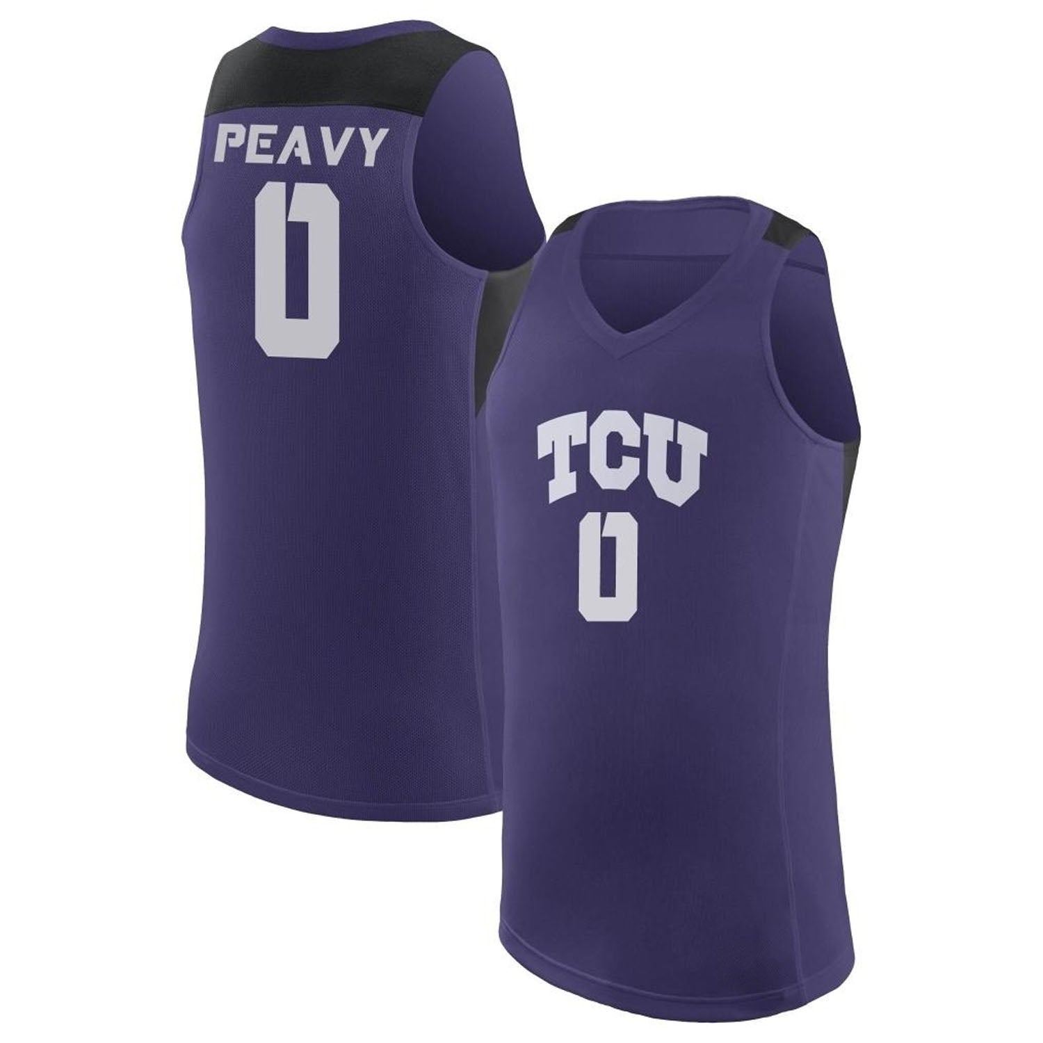 Micah Peavy TCU Horned Frogs 0 Jersey