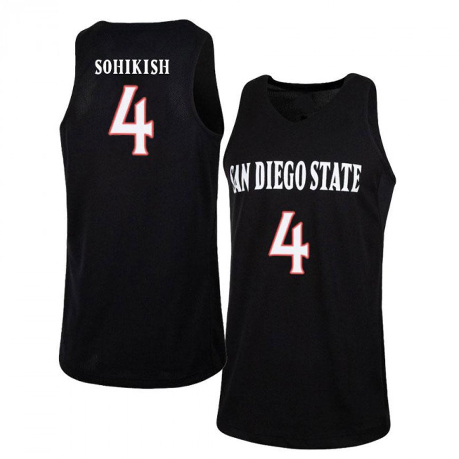 Michael Sohikish San Diego State Aztecs 4 Jersey