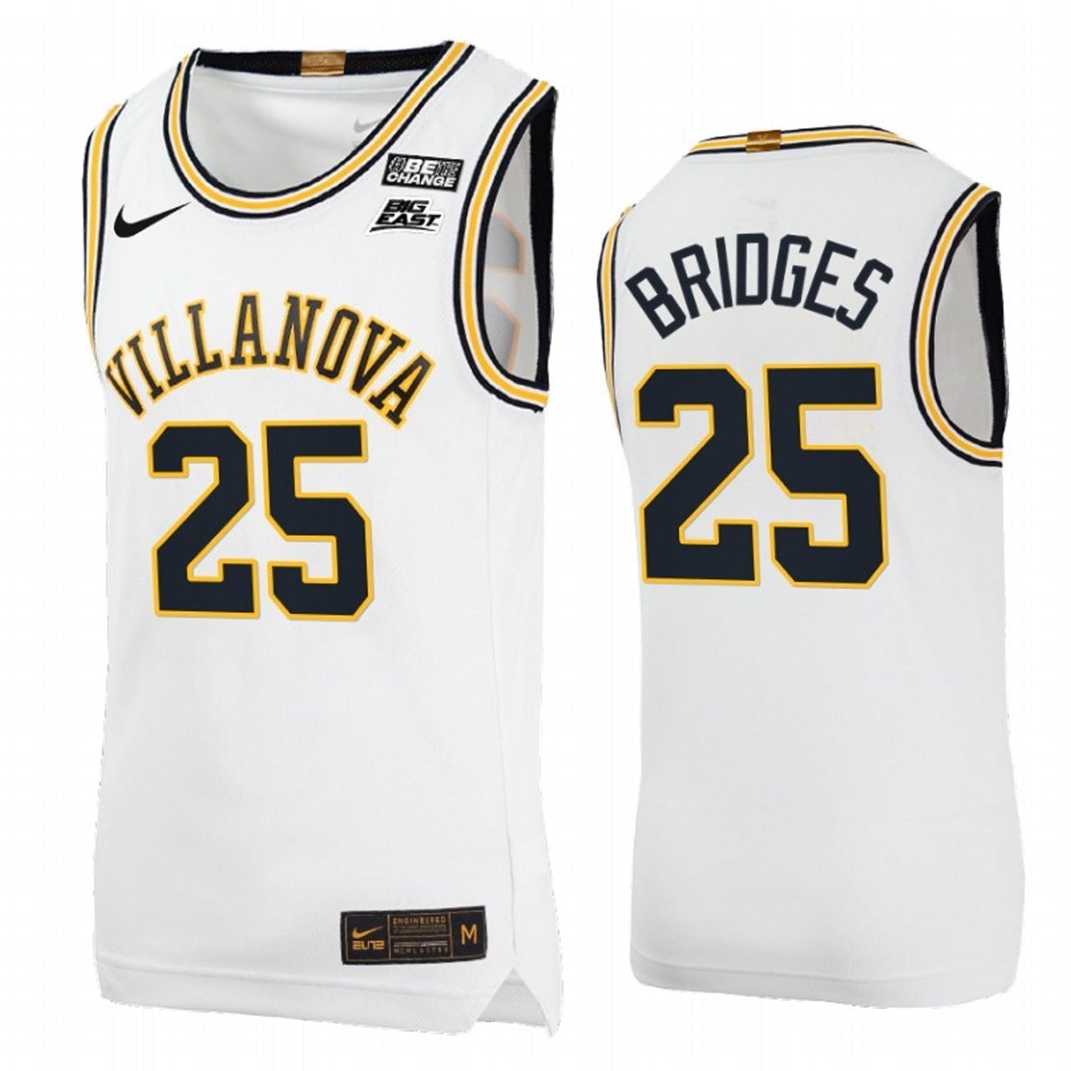 Mikal Bridges Villanova Wildcats 25 Jersey