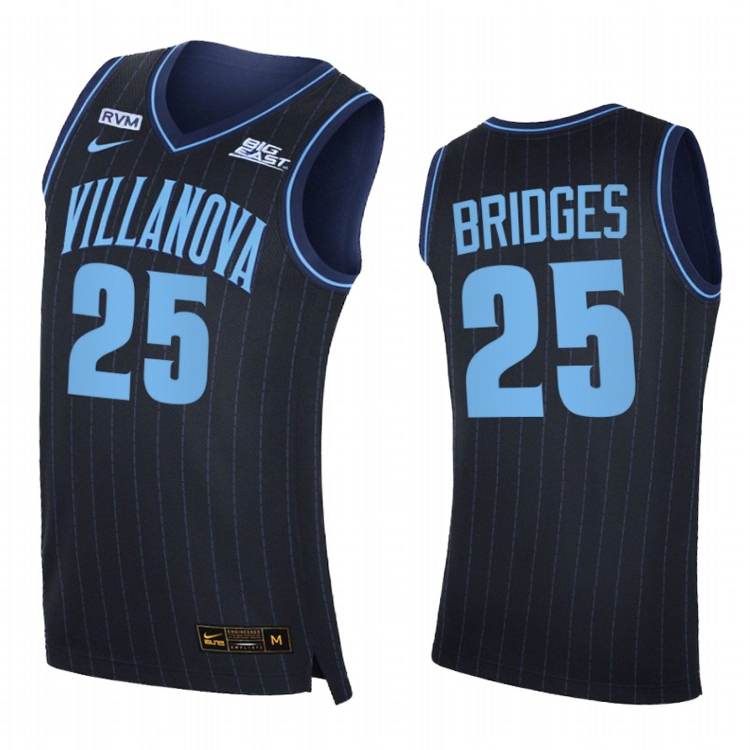 Mikal Bridges Villanova Wildcats 25 Jersey
