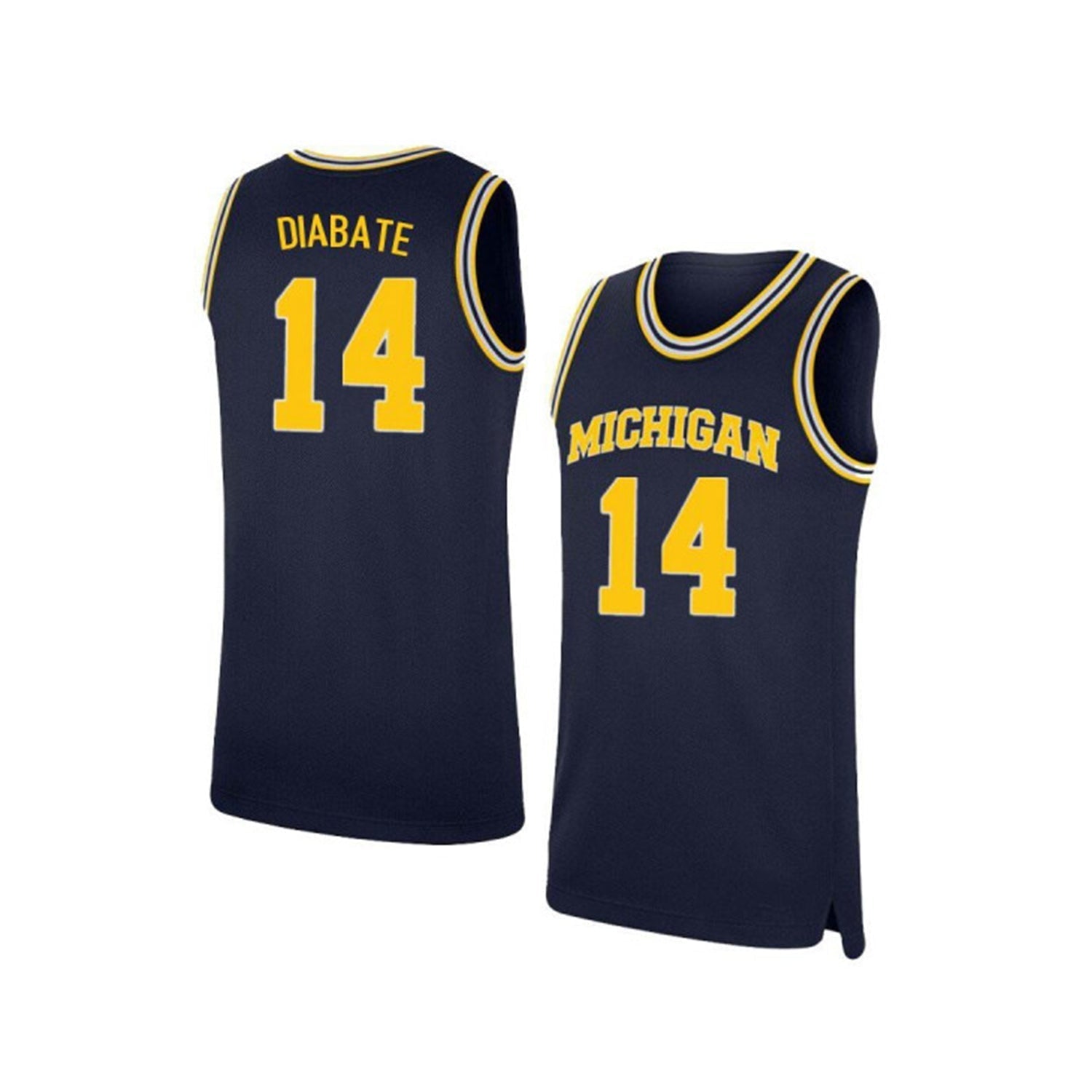 Moussa Diabate Michigan Wolverines 14 Jersey