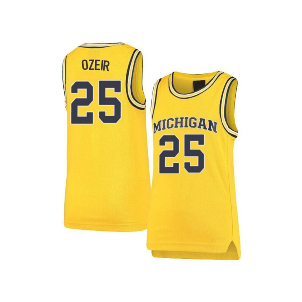 Naji Ozeir Michigan Wolverines 25 Jersey