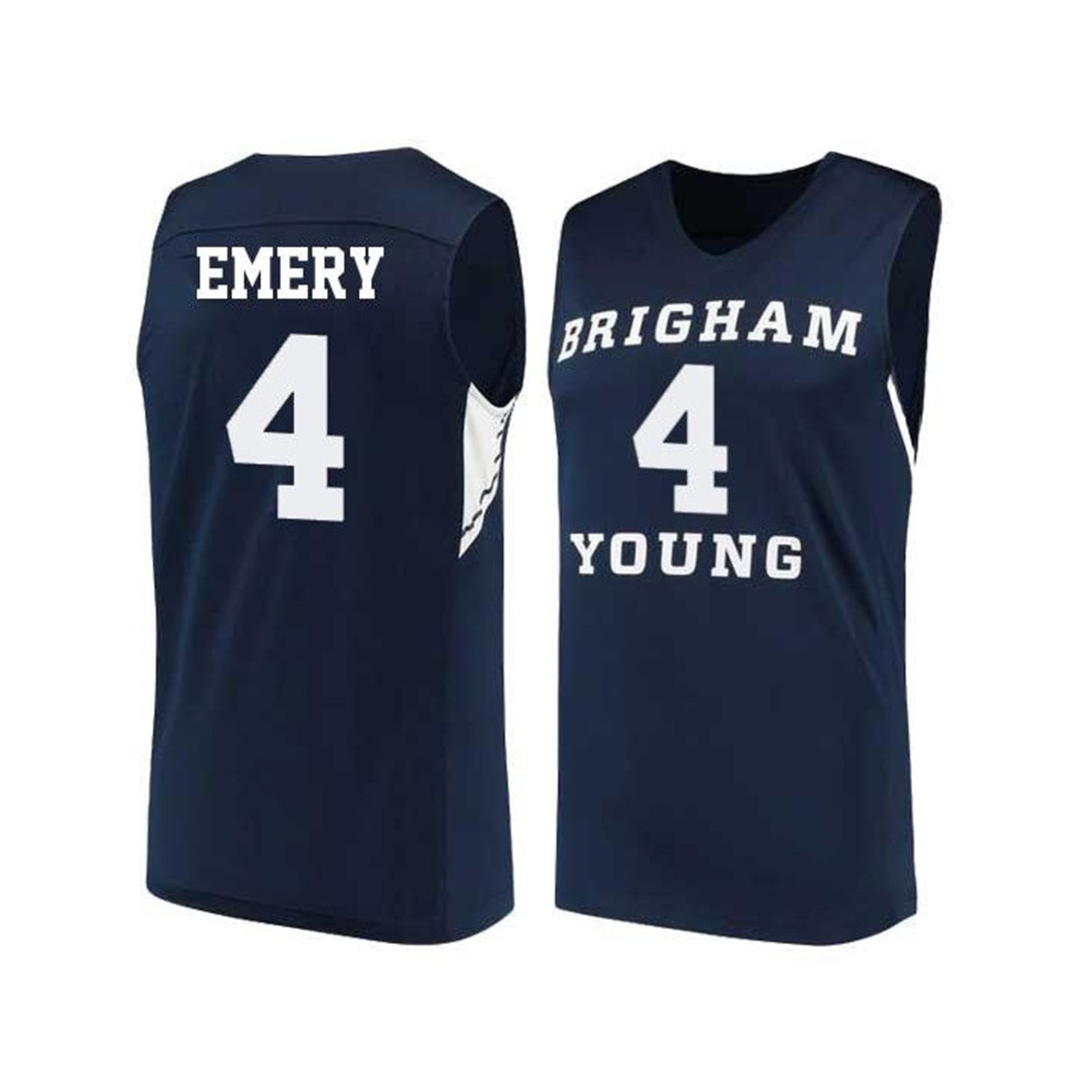 Nick Emery BYU Cougars 4 Jersey