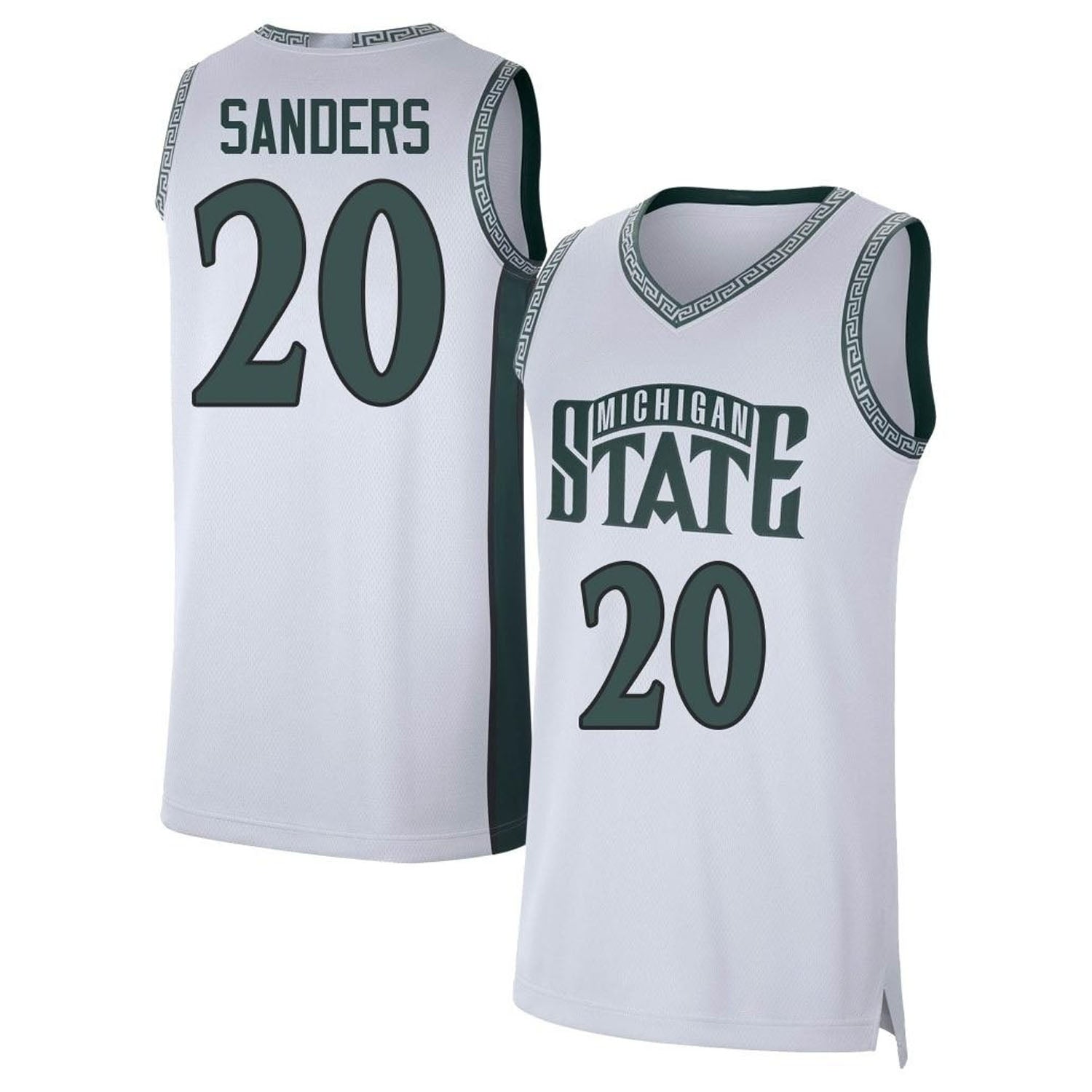 Nick Sanders Michigan State Spartans 20 Jersey