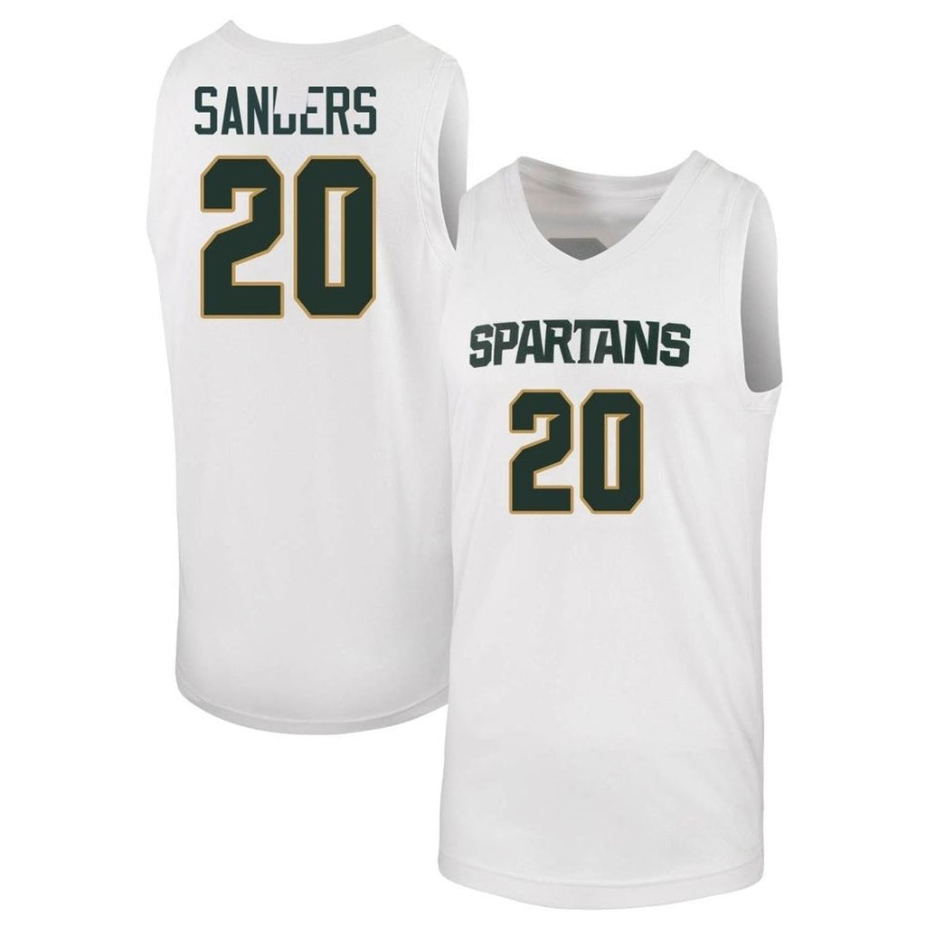 Nick Sanders Michigan State Spartans 20 Jersey