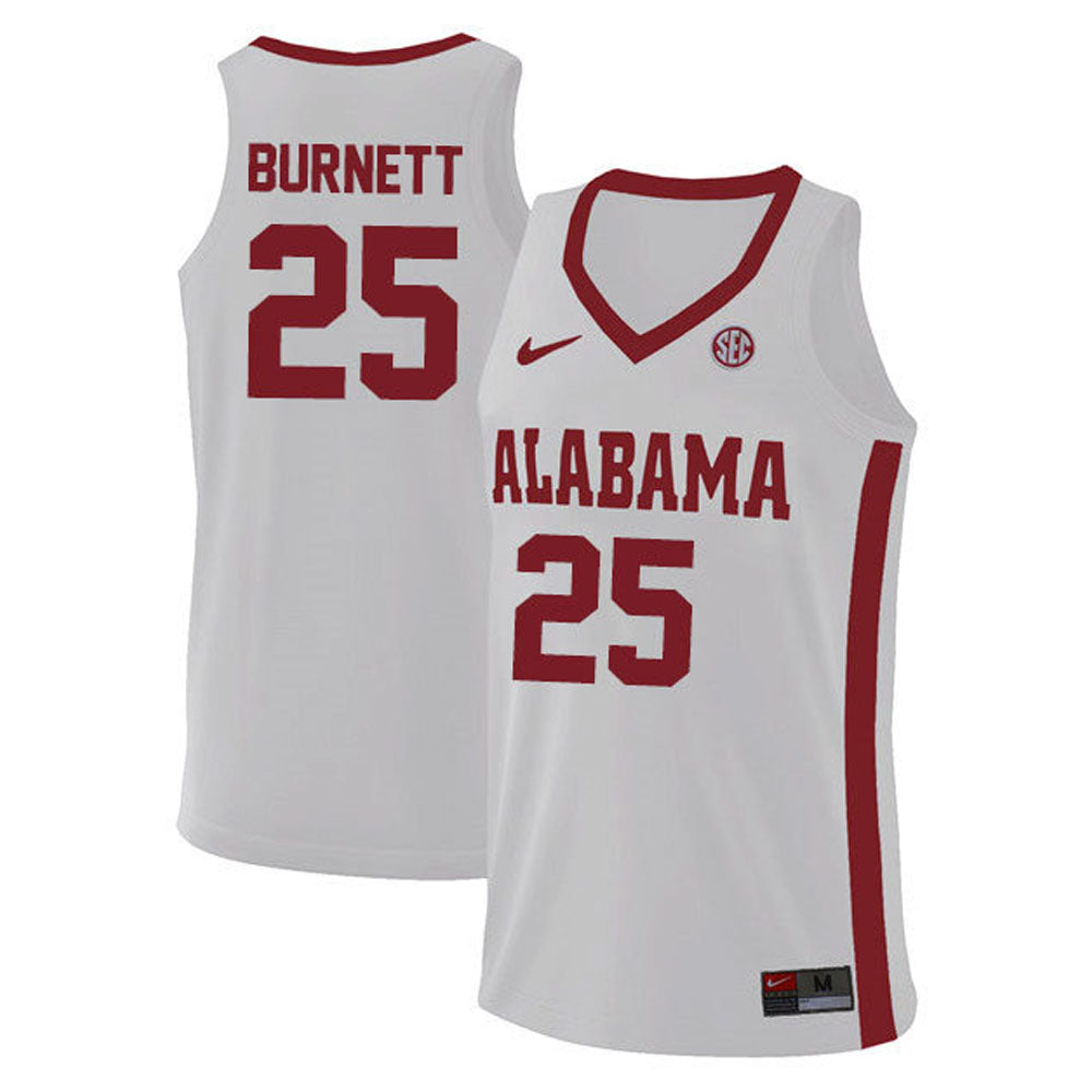 Nimari Burnett Alabama Crimson Tide 25 Jersey