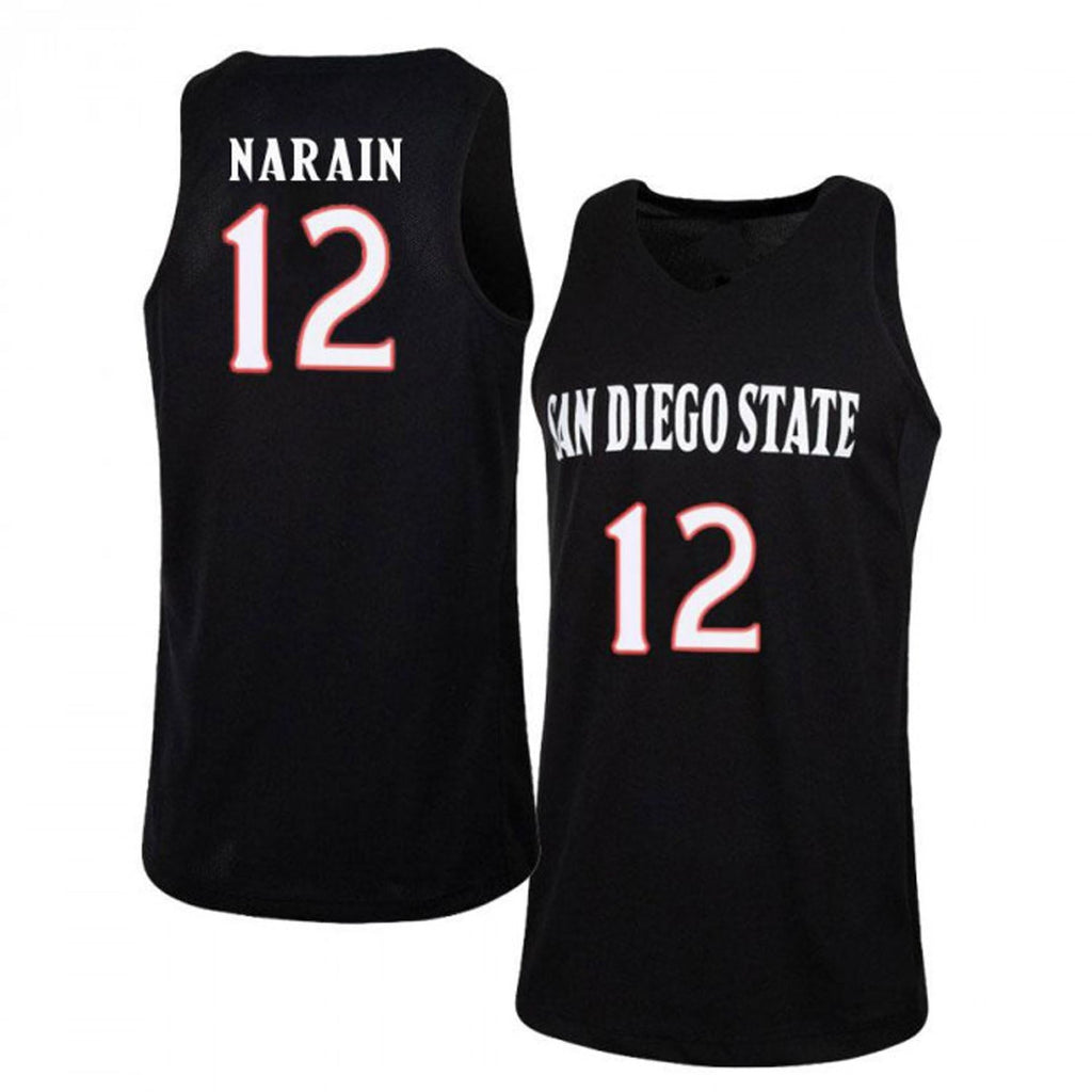 Nolan Narain San Diego State Aztecs 12 Jersey