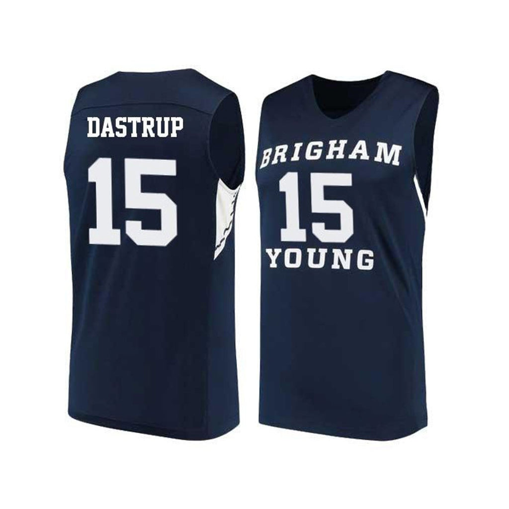 Payton Dastrup BYU Cougars 15 Jersey