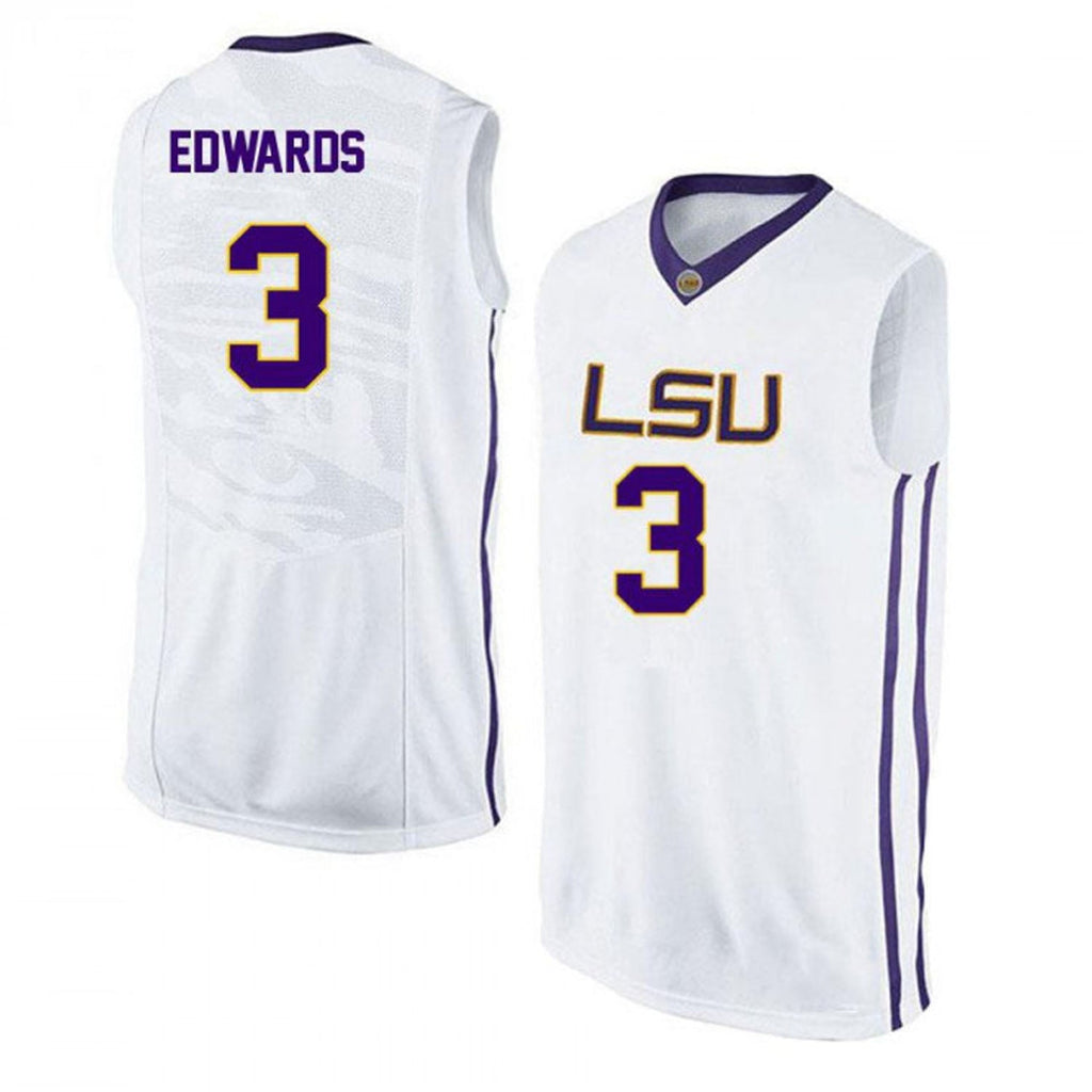 Parker Edwards LSU Tigers 3 Jersey