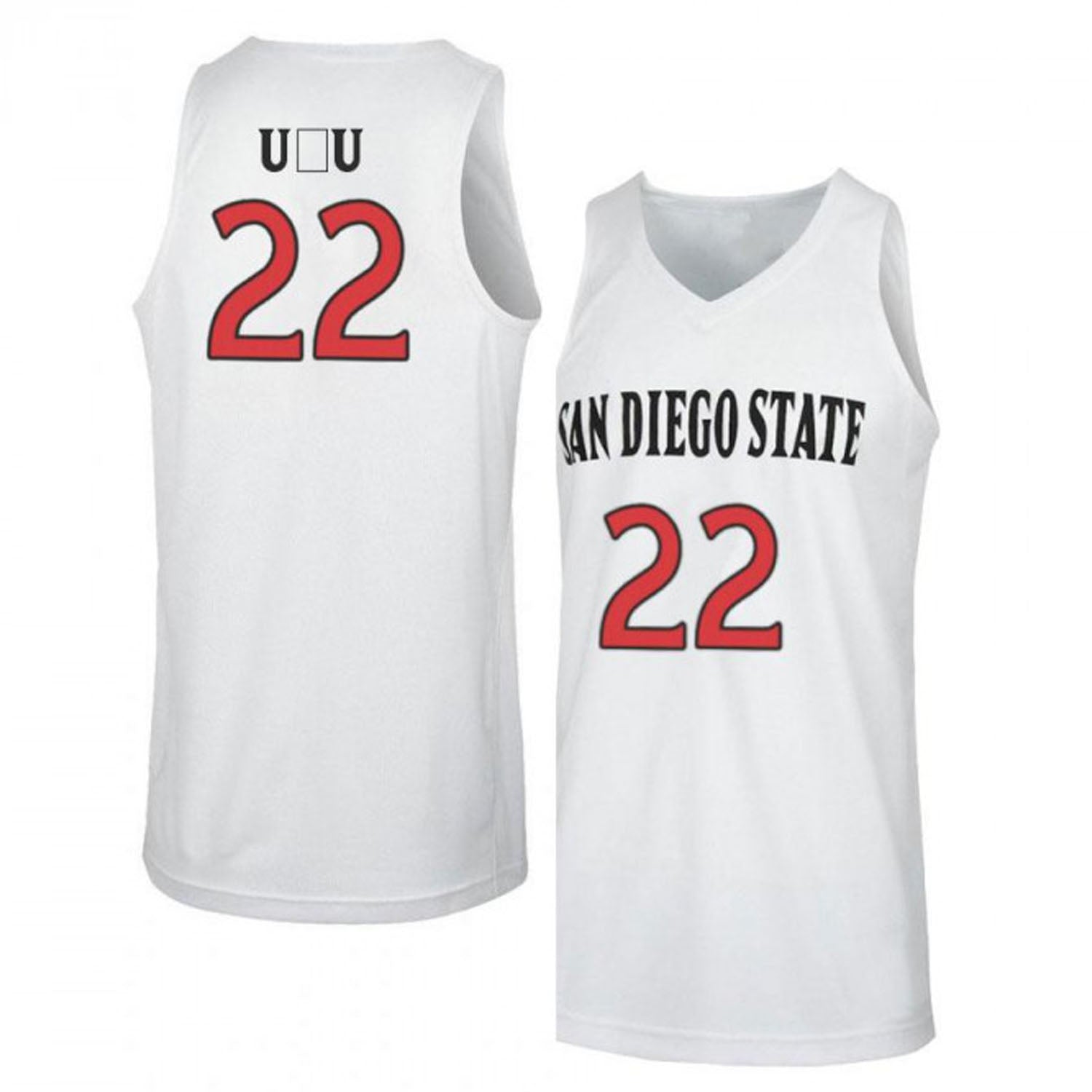 Parker U'u San Diego State Aztecs 22 Jersey